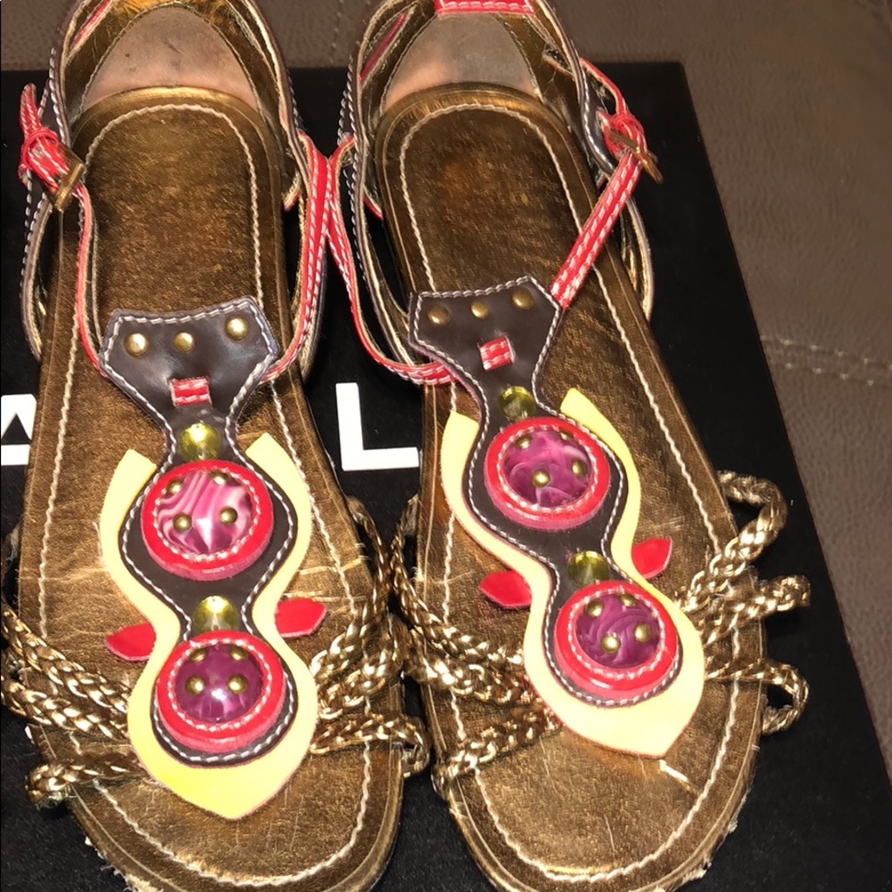 Bakers bead sandals. 2 pair for the price of one - Picture 3 of 4
